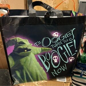 Hot Topic Black and Green Oogie Boogie Tote
